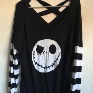 Plus size nightmare before Christmas sweater 2x